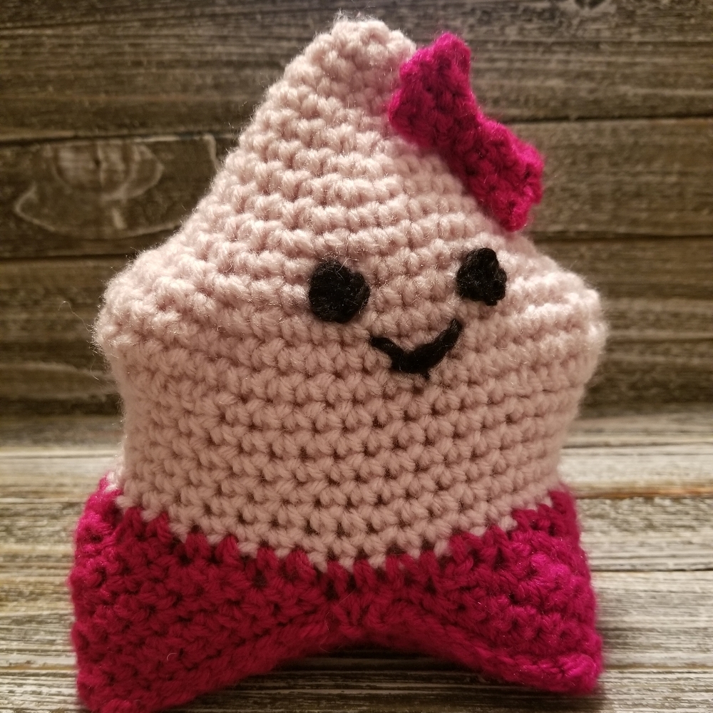 NWT Handmade Crochet Starshine Plush Toy